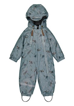 Mikk-Line PU snowsuit - Lead